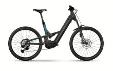 Celoodpružené elektrokolo GHOST E-ASX ABS Low Shadowed Slate/Light Navy Blue Glossy - M