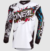 Dres O’Neal ELEMENT Jersey VILLAIN bílá L