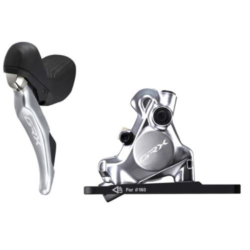 Brzdový set Shimano GRX BR-RX820-LE-KIT, set - ST-RX810-LE, 2x12, FLAT MOUNT