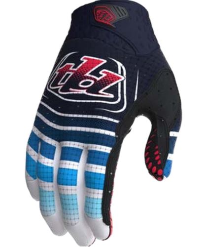 Dětské rukavice Troy Lee Designs Air wavez, modrá, různé velikosti