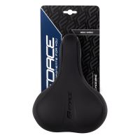 Sedlo FORCE COMFORT GEL dámské turistické, černé (4)
