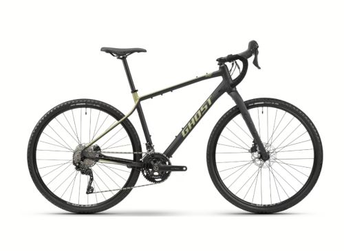 Gravel kolo GHOST Asket AL Essential Black/Light Khaki