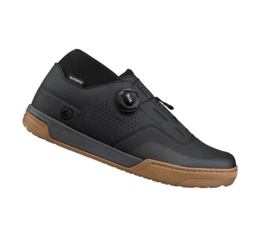 MTB gravity obuv Shimano SH-GF800 bílá, unisex, černá/oranžová