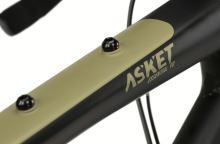 Gravel kolo GHOST Asket AL Essential EQ Black/Light Khaki (1)