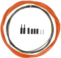 Sada řadících lanek Shimano řazení pro silnici OT-SP41 OPTISLIC, oranžový
