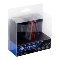 Zadní blikačka FORCE SKATO 20LM, 20 x LED, USB (2)