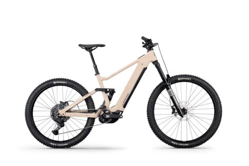 Celoodpružené elektrokolo Overvolt AM 4.6, Oat Milk Brown