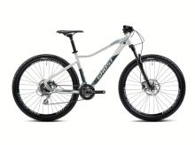 Dámské horské kolo GHOST Lanao Essential 27.5 Pearl White/Green Bay Metallic - S