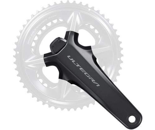Kliky Shimano ULTEGRA FC-R8100-P, integrovaná klika, 2x12 rychlostí, bez převodníků, bez misek, s měřičem výkonu