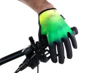 MTB rukavice Force CORE letní, fluo-zelené (1)