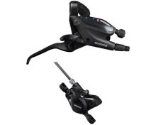 Brzdový set Shimano MTB BR-EF505-KIT ST-EF505 (8-rychlostní), bez adaptéru, polymer, zadní