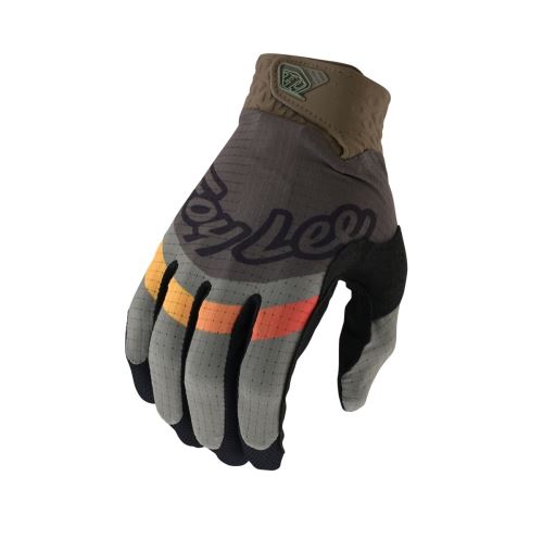 Rukavice Troy Lee Designs Air Pinned, Olivové, různé verianty