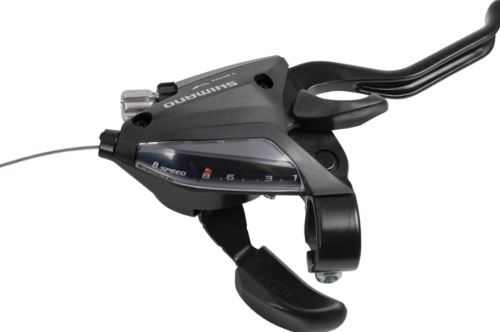 Řadící a brzodvá páka Shimano ST-EF500 "V" černá