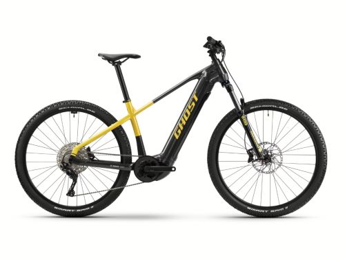 Horské elektrokolo GHOST E-Teru Advanced Anthracite/Gold Yellow