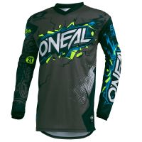 Dětský dres O'Neal ELEMENT Youth Jersey VILLAIN šedá M
