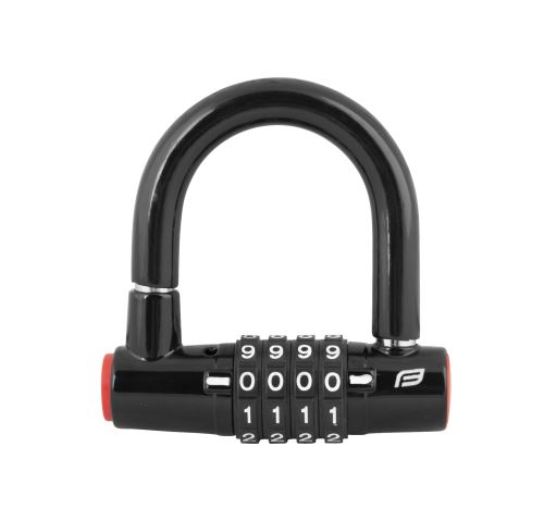Zámek na kolo Force MINI podkova 9cm x 8,7cm Fe, černý