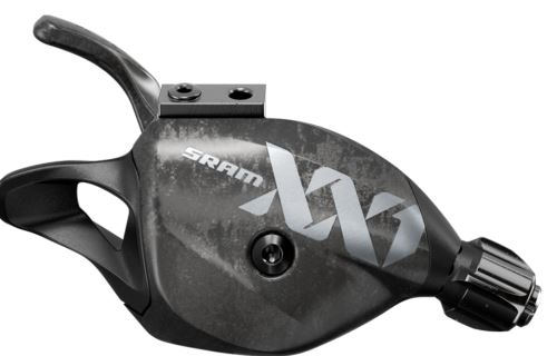 Řadící páčka SRAM XX1 Eagle 12 rychl., zadní včetně objímky, Lunar