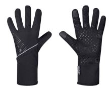 Rukavice Force VISION softshell, jaro-podzim, černé XS