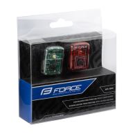 Přední i zadní blikačka FORCE POINT USB (2)