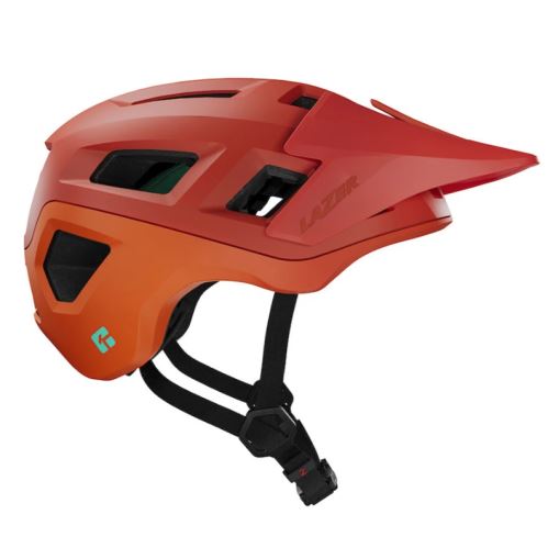 MTB přilba Lazer COYOTE KinetiCore, tmavá oranžová