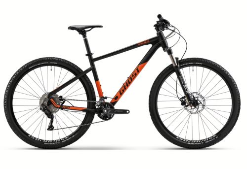 Horské kolo GHOST Kato Advanced 27.5 Black/Monarch Orange Matt