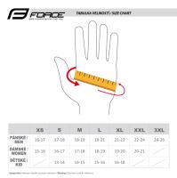 Neoprénové rukavice FORCE RAINY, černé (2)