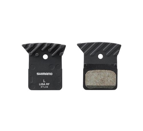 Brzdové destičky Shimano L05A-RF polymer+chladič Flat mount