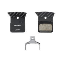 Brzdové destičky Shimano L05A-RF polymer+chladič Flat mount (1)