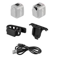 Zadní blikačka FORCE FLEA 70 LM, 1 LED, USB (3)