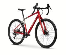 Gravel kolo GHOST Asket Deep Crimson/Gunmetal Grey Matt (1)