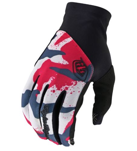Rukavice Troy Lee Designs FLOWLINE CAMO BERRY