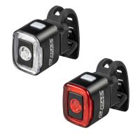 Přední i zadní blikačka FORCE FLEA 200 LM, USB (1)