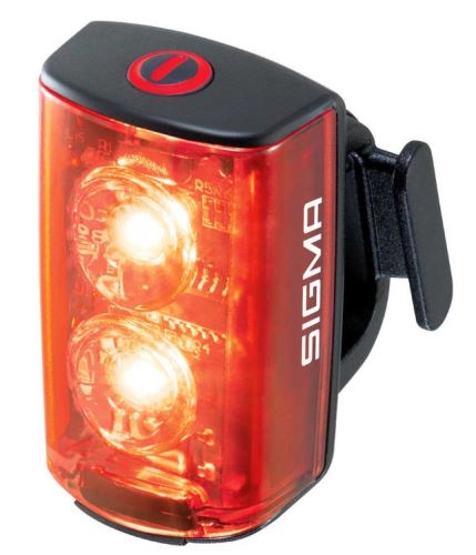Zadní blikačka SIGMA BUSTER RL80 USB, černá