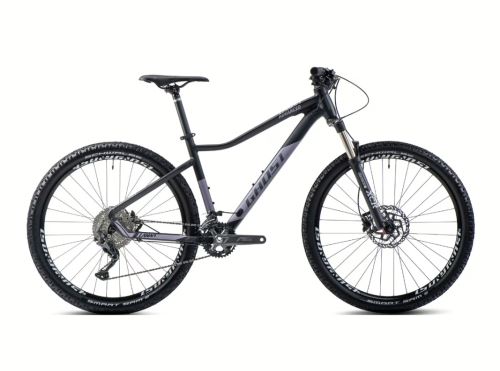 Dámské horské kolo GHOST Lanao Advanced 27.5 Black/Pearl Purple Matt