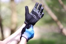 MTB rukavice Force CORE letní, modré (2)