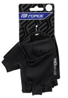 Rukavice FORCE DARK, černé L