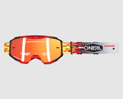 Brýle O'Neal B-10 HR multi - radium red
