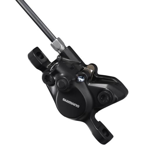 Brzdový třmen Shimano DEORE BR-MT500, přední/zadní, hydraulický, bez adaptéru, polymerové destičky, černý