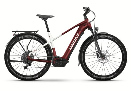 Horské elektrokolo GHOST E-Teru Advanced EQ Carbon Red/Chilly White 27,5"