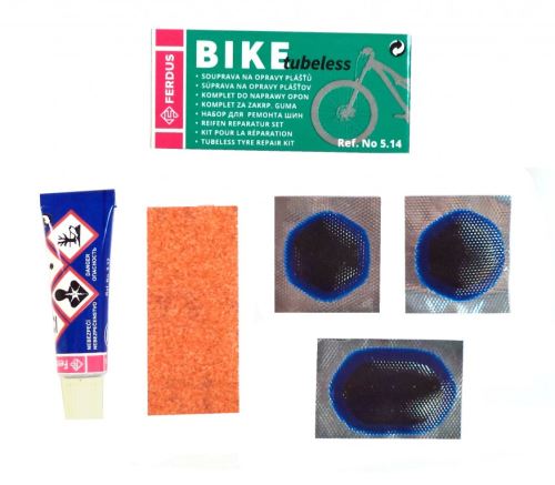 lepení Ferdus BIKE tubeless-souprava