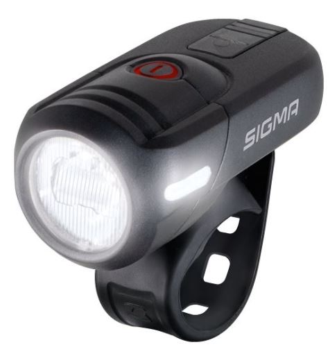 Přední světlo SIGMA AURA 45 USB, černé