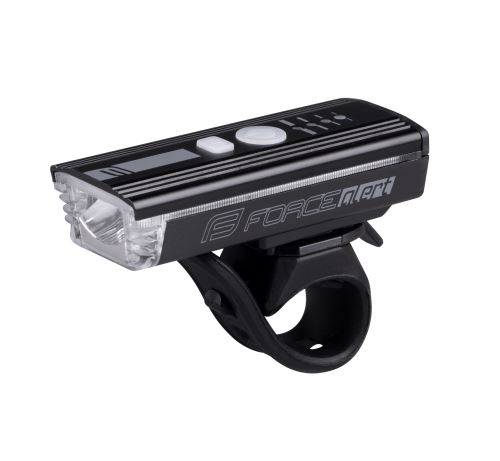 Přední světlo FORCE ALERT 350LM USB, černé