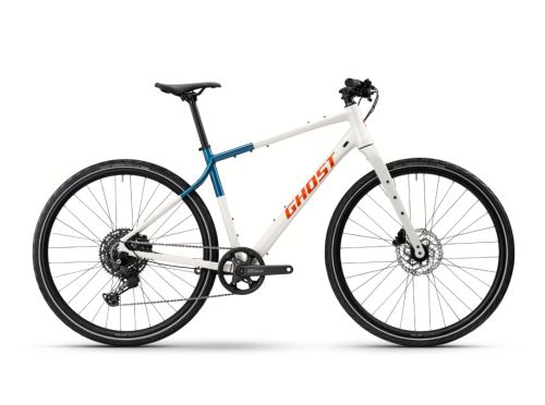 Gravel kolo GHOST Urban Asket White/Deep Sea Blue Glossy