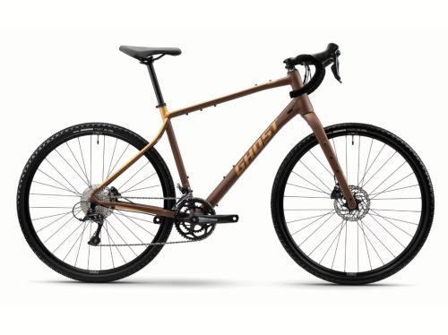 Gravel kolo GHOST Asket AL Brown/Metallic Light Beige Matt