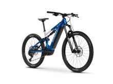 Celoodpružené elektrokolo GHOST E-ASX Universal Candy Blue/Coffee Arctic Dust (1)