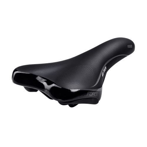 Sedlo FORCE RIDER GEL TECH, černé