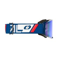 Brýle O’Neal B-55 CRAM MX/MTB – modré/bílé, radium blue sklo (1)