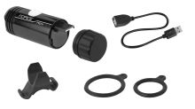 Přední světlo FORCE PEN MINI 150LM USB MINI,černé (1)